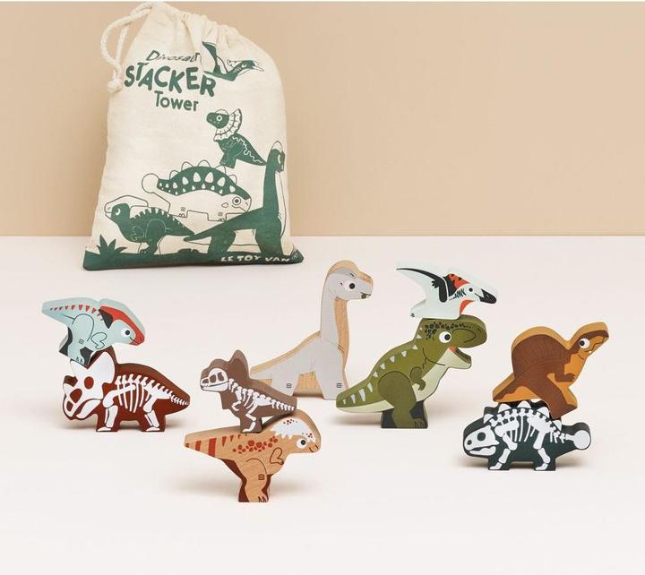 Immagine prodotto Le Toy Van Gioco di impilare dinosauri