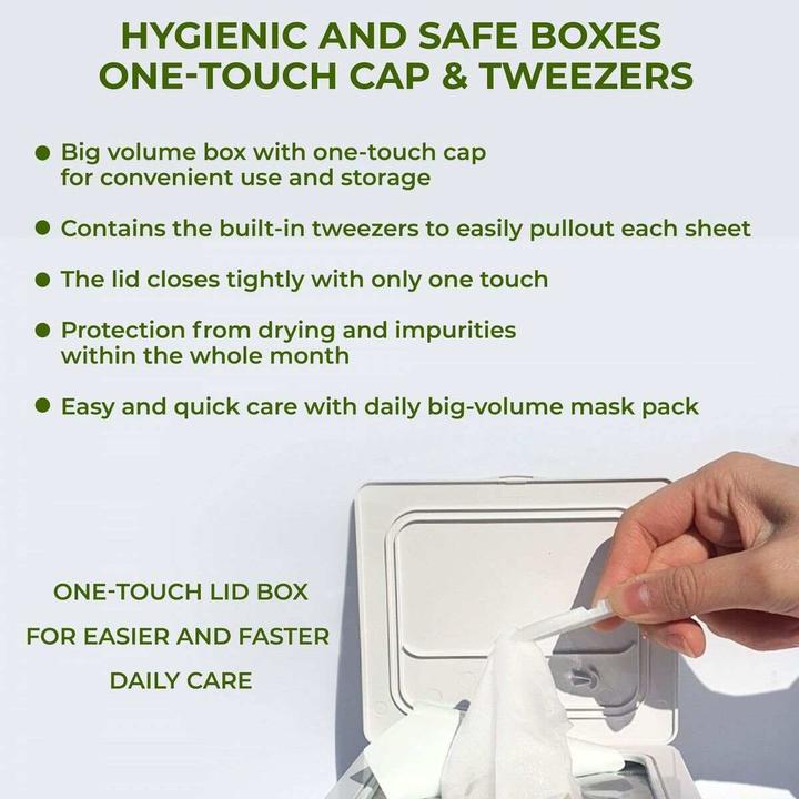 Actual product image Skinsomnia Soothing X2 CICA Daily Mask