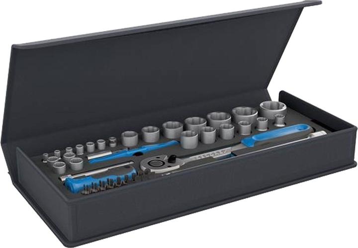 Produktbild Gedore TC 19-20-MU-10 Steckschlüssel-Satz 1/4"+1/2" 52-teilig (1/4")