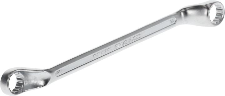 Actual product image Gedore Red red Double ring spanner, AF 18 x 19 mm, L 268 mm, chrome vanadium steel, silver (18 mm, 19 mm)