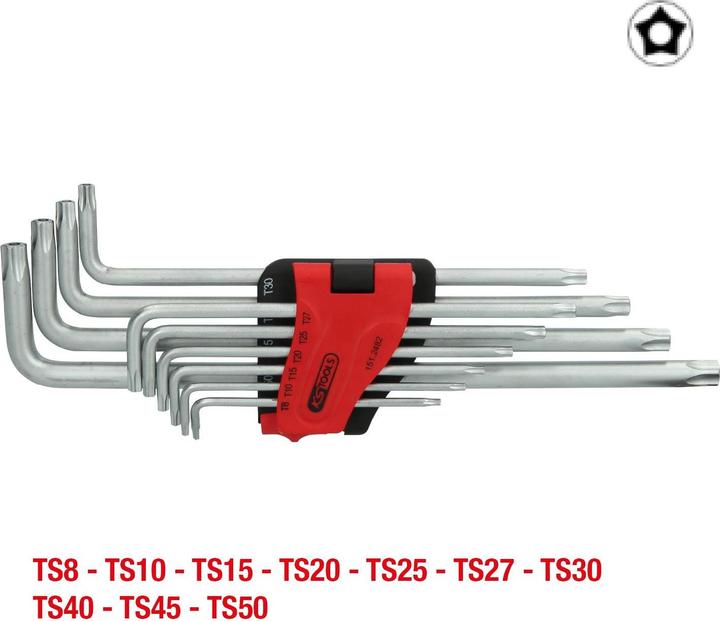 Actual product image KS Tools Angle pin wrench set long