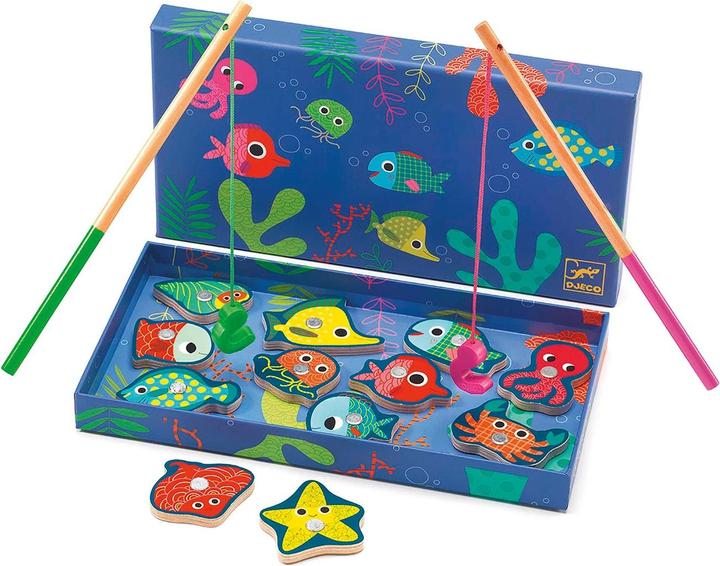 Immagine prodotto Djeco Magnetspiel Fishing Colour (1 Giocatori)