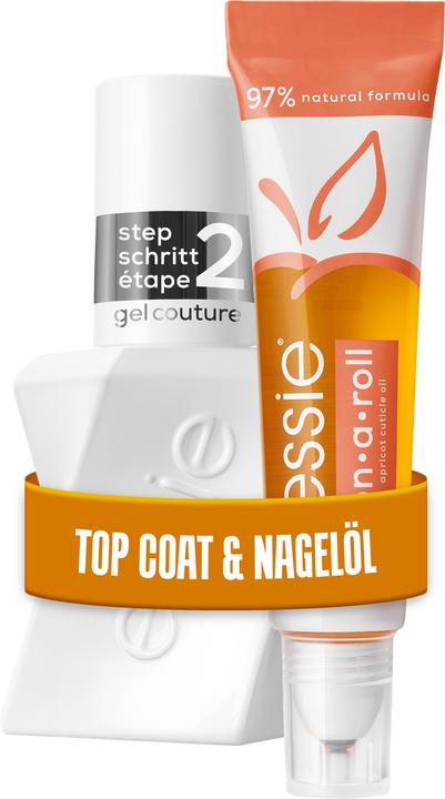 Actual product image Essie Gel Couture (0 Top Coat, Top coat)