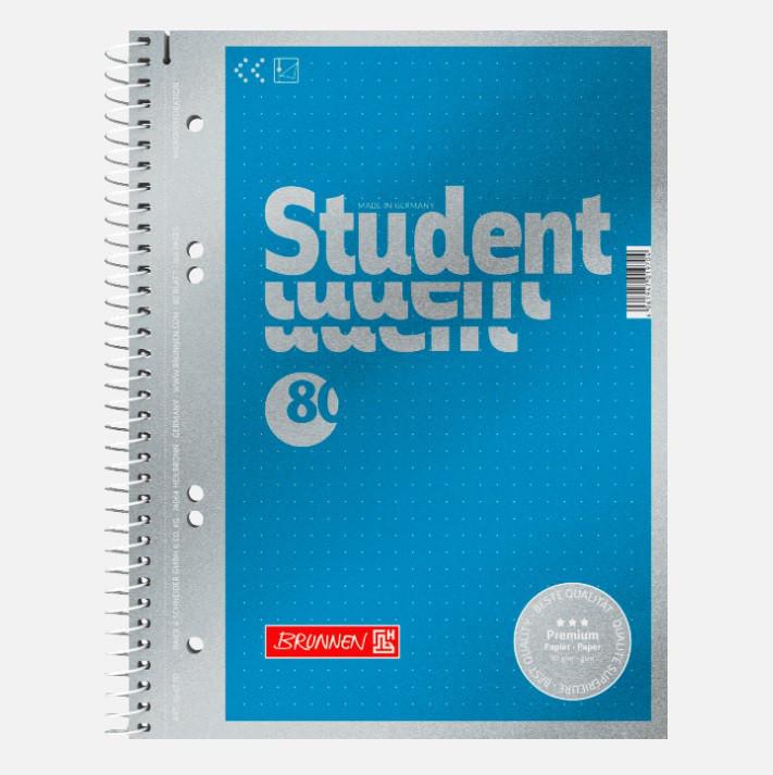 Actual product image Brunnen RING BINDER A5 4-L.DOTTED 80B SPIRAL (A5, Dotted)