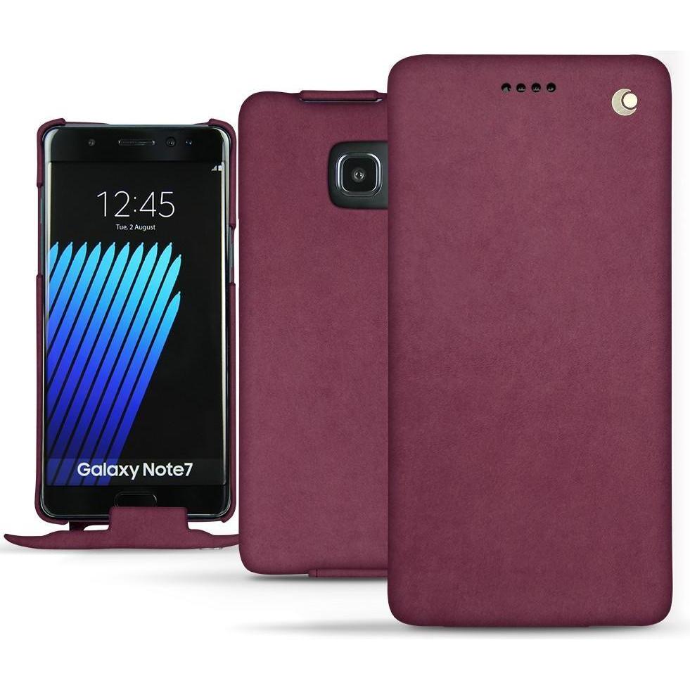 Thumbnail - Noreve Lederschutzhülle vertikal (Samsung Galaxy Note 7), Smartphone Hülle, Violett