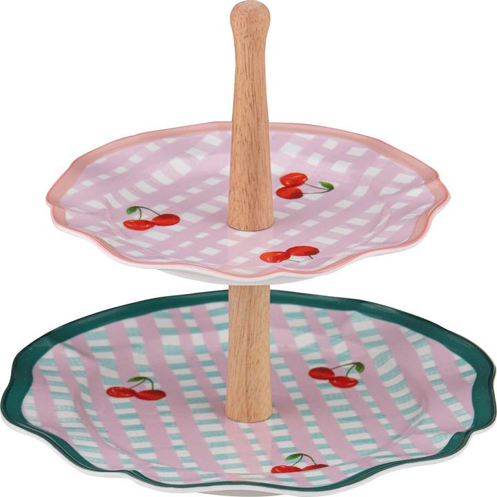 Ladelle Etagere Capri Cherry Porzellan ø 25x22.5 cm
