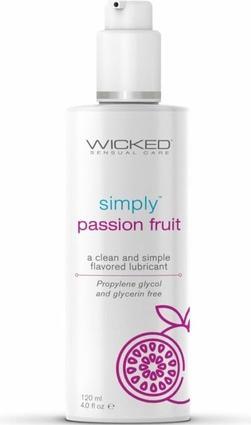 Actual product image Wicked Sensual Care Wicked Simply Passion Fruit 4oz (120 ml)