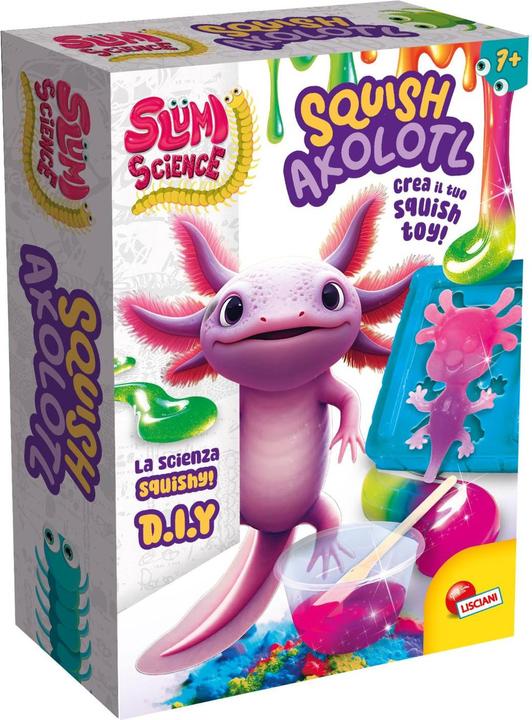 Produktbild Lisciani Slumi Science Pocket Squish Axolotl