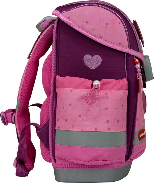 Produktbild Belmil Classy Plus ergonomisches Schulranzenset 5tlg. "Rosie Heart (19 l)