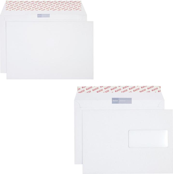 Image du produit Elco Enveloppes L'énergie dans les emballages de bureau en vrac (C5, 500 x)