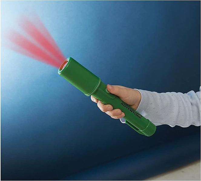 Immagine prodotto Brainstorm Grande torcia con luce LED rossa (22 cm)