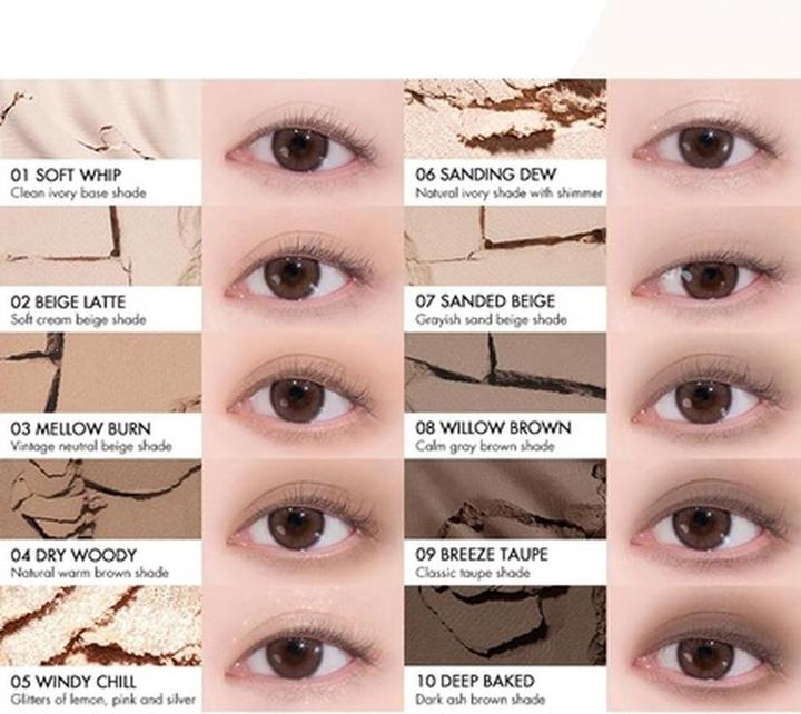 Produktbild Rom&Nd Better Than Palette 10 Blendable Shades Long Lasting and Neutral