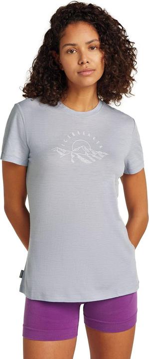 Actual product image Icebreaker Women's Merino150 TecLite S/S Tee Sunrise Sumit (S)