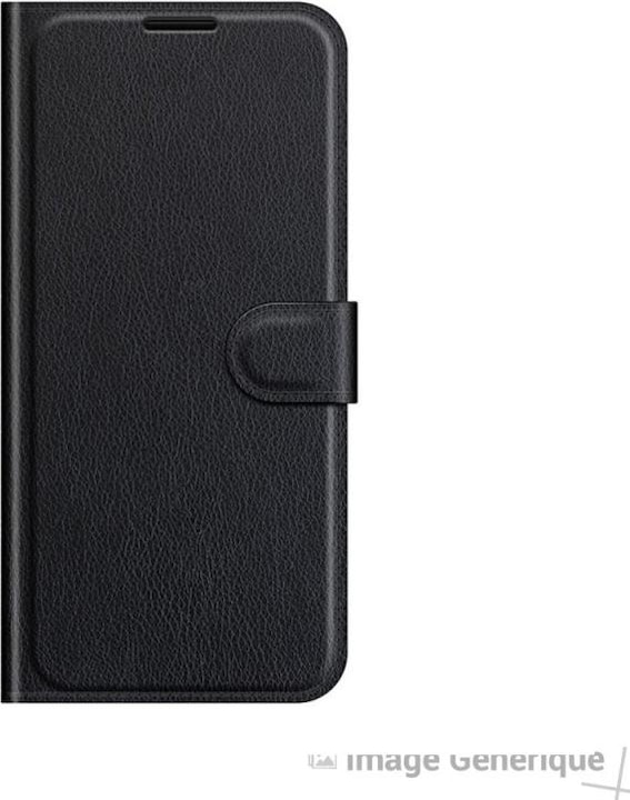 Produktbild Étui à Rabat Similicuir pour Samsung Galaxy A16 4G/5G - Noir (En vrac) (Oppo A16)
