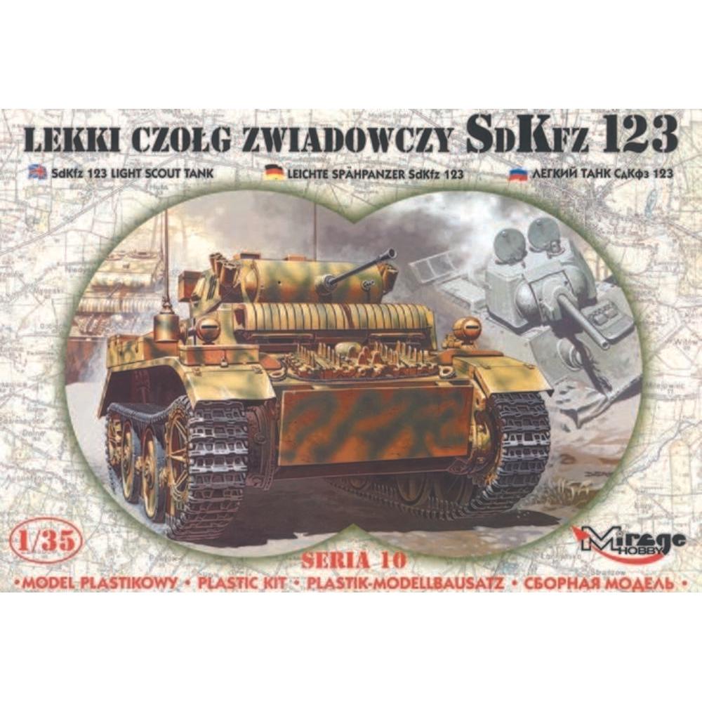 Thumbnail - Mirage Hobby SdKfz. 123 mit Fotoätzteilen