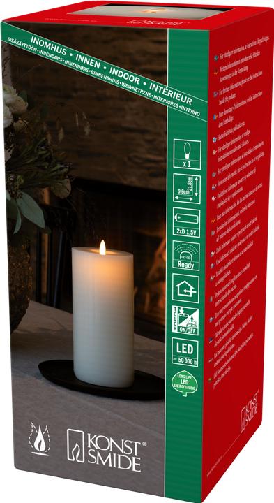 Produktbild Konstsmide Echtwachskerze (1x)