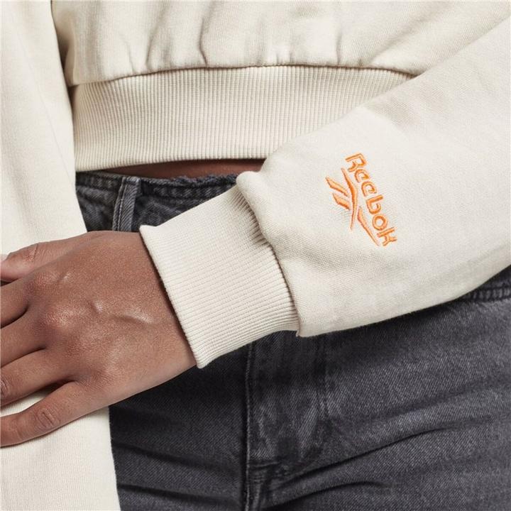 Produktbild Reebok Damen Sweater mit Kapuze Classic Trail Beige (M)