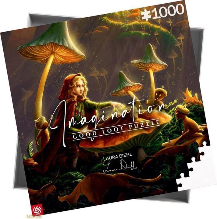 Image du produit Good Loot Bon puzzle de butin 1000 Laura Diehl Fée de fer (1000 pièces)