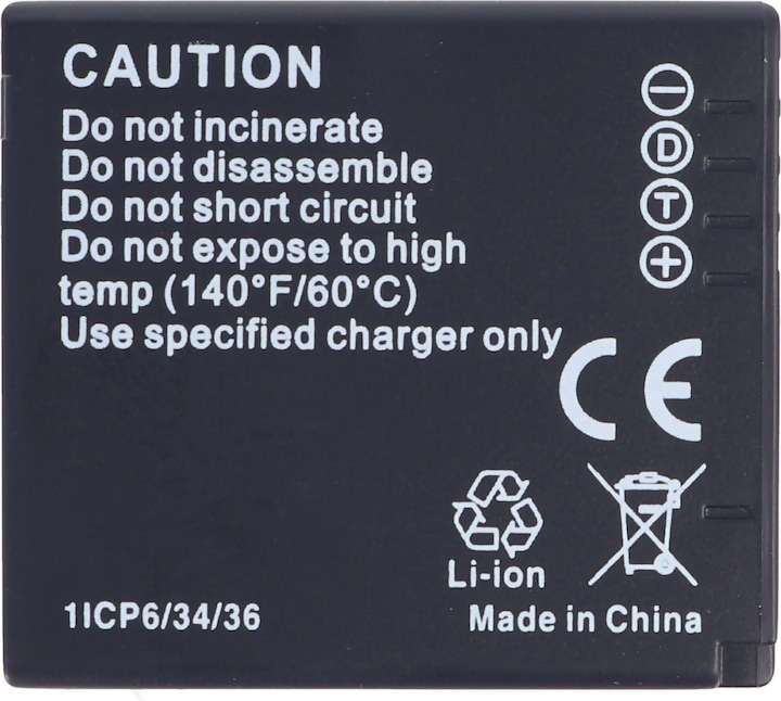 Produktbild Panasonic Akku DMW-BCF10, DMW-BCF10E, BCF-10, CGA-S/106C,, CGA-S106C (Akku)