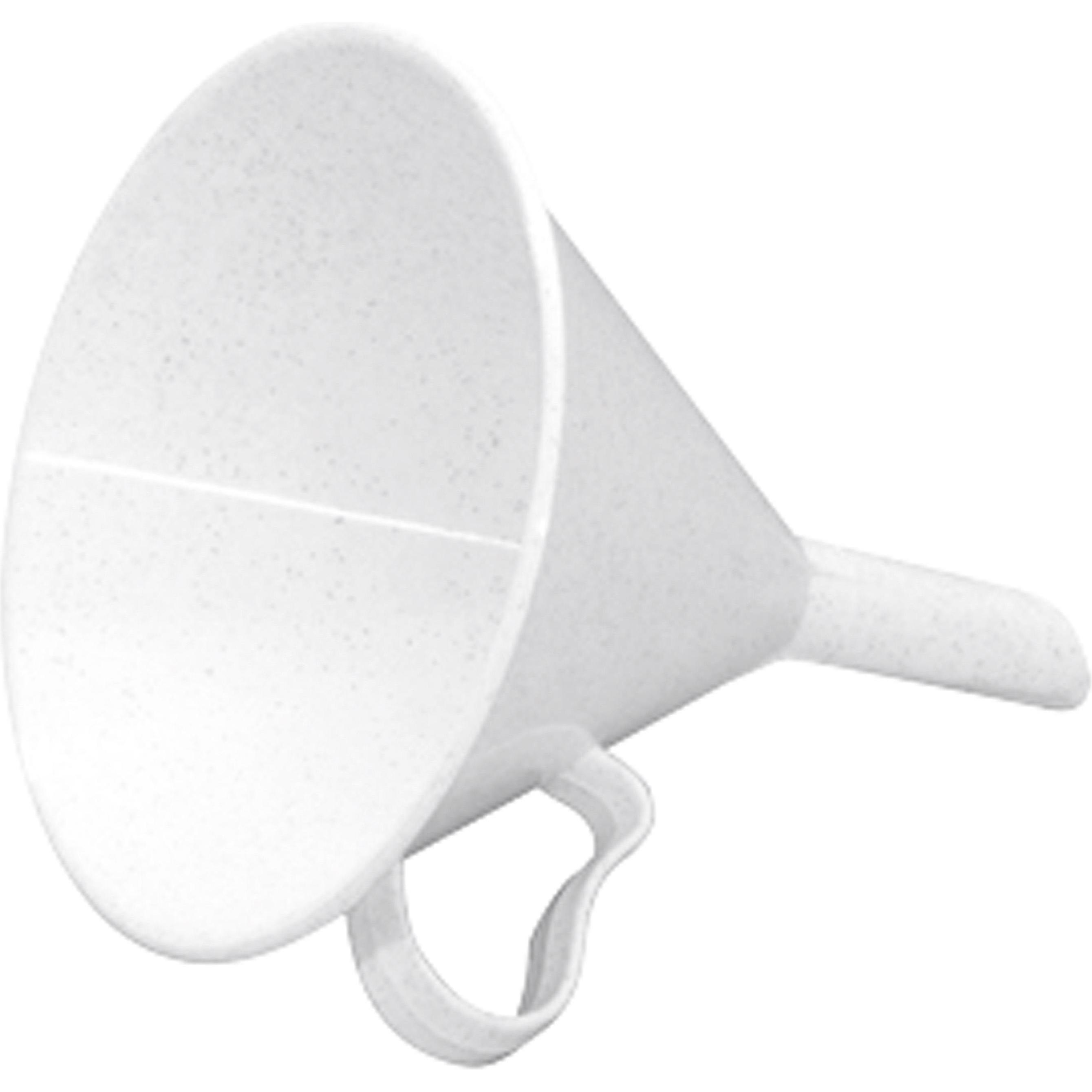 5x Waca Trichter mit Henkel Ø 12 cm weiss, Küchengadgets, Weiss