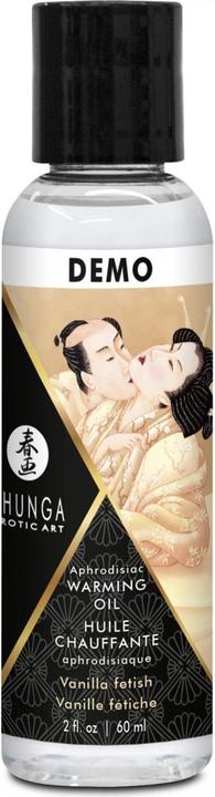 Produktbild Shunga Intimate Kisses Warming oil Vanilla DEMO (60 ml)