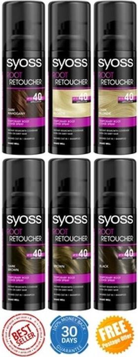 Actual product image Syoss Root Retoucher Temporary Root Cover Spray (Cashmere red)