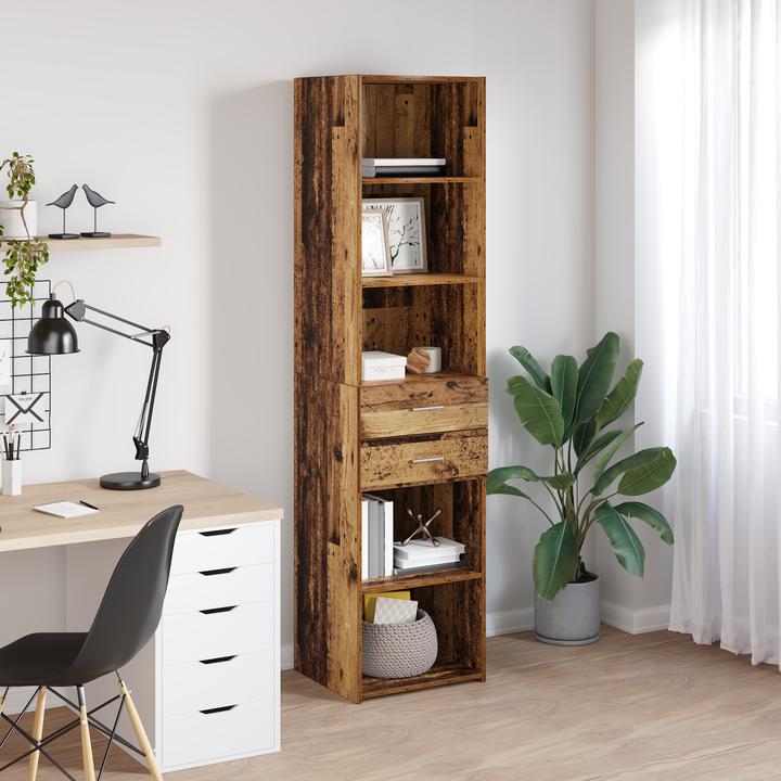Produktbild vidaXL Modernes Highboard (45 x 42.50 x 185 cm)
