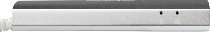 Actual product image StarTech 3 Port Mobile USB 3.0 Hub plus Gigabit Ethernet - Aluminium USB Hub with Gigabit Ethernet Adapter (USB-A, 4 ports)