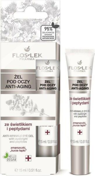Image du produit FlosLek Pharma Soins des yeux (Gel pour le soin des yeux, 15 ml, Journée)