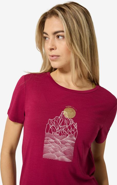 Actual product image Super Natural W Preikestolen Cliffs Tee (L)