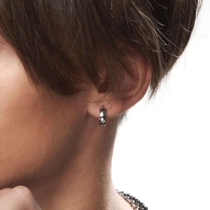 Immagine prodotto Bijouteria Orecchini a cerchio larghi (Acciaio inossidabile)