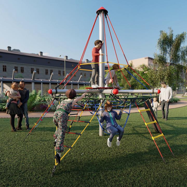 Actual product image Huck Seiltechnik Pirate tower mini