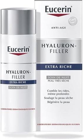 Produktbild Eucerin Hyaluron - Filler Extra Riche Nachtpflege 50 ml (50 ml, Nachtcreme)