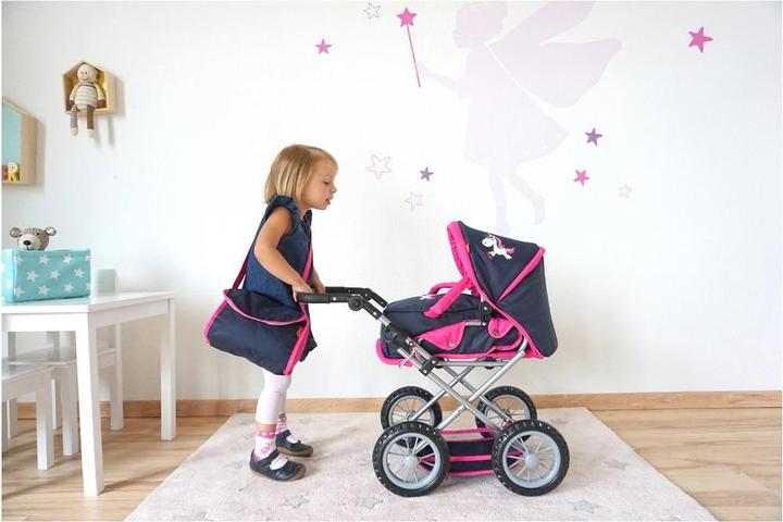 Image du produit Knorrtoys Poussette de poupée Ruby - "UMA.la licorne" blue