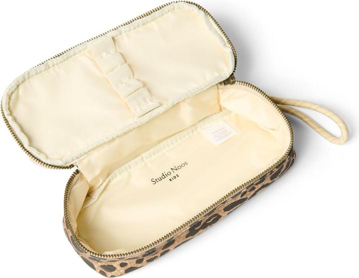 Actual product image Studio Noos Teddy leopard pencil case