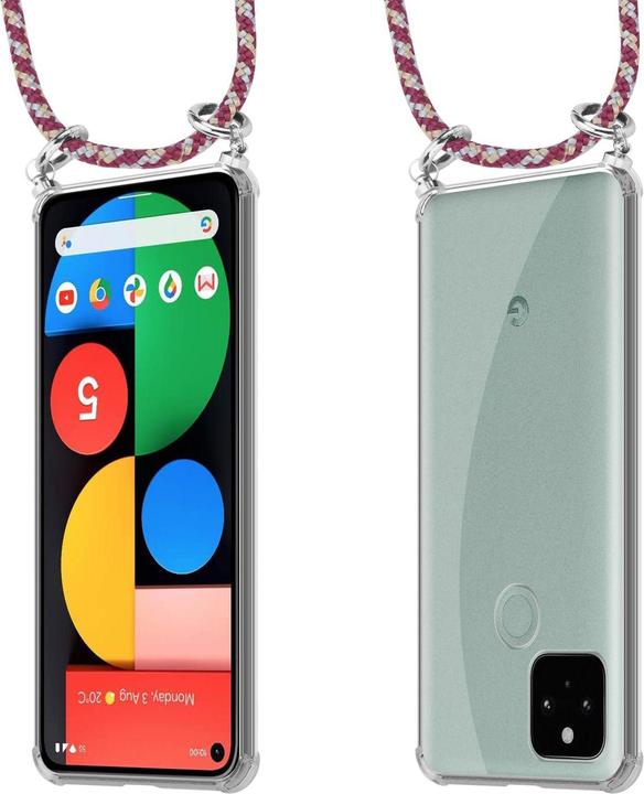 Produktbild Cadorabo TPU Handy Kette SILBER Cover