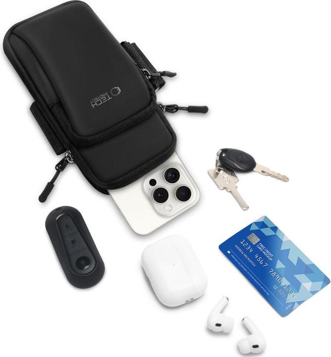 Actual product image Tech-Protect M7 Universal Sportarmbandhülle - Schwarz