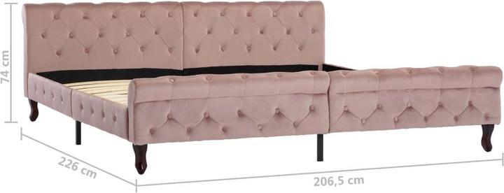 Image du produit vidaXL Bettgestell (200 x 200 cm)