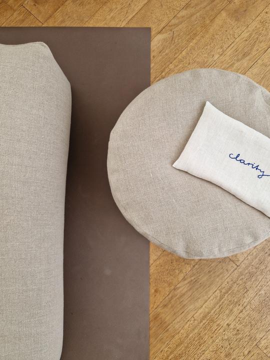 Immagine prodotto Do good club Meditation Cushion Linen Round (15 cm)