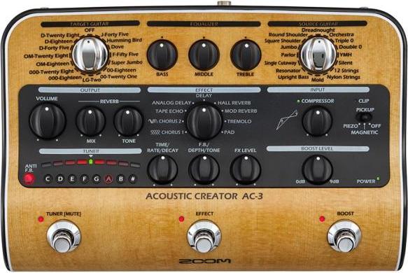Produktbild Zoom AC-3 Acoustic Creator Effektgerät