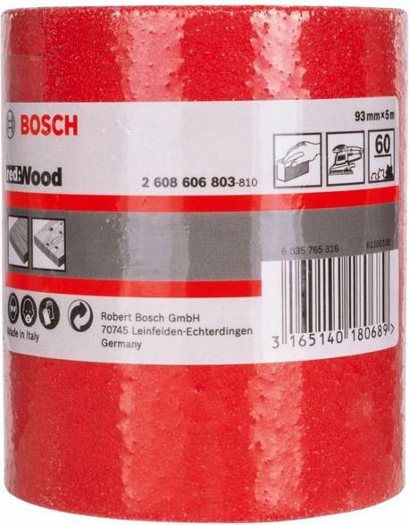Produktbild Bosch Professional Zubehör Schleifrolle C410 Standard for Wood and Paint, 93 mm, 5 m, 60 (60)