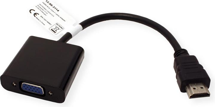 Immagine prodotto Value Cavo adattatore HDMI - VGA ST/BU (HDMI, VGA, 15 cm)