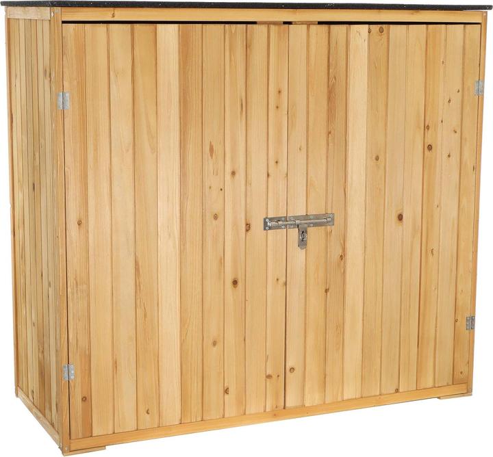 Wiltec Gartenhaus holz Doppeltür Gerätehaus Geräteschuppen Gartenschrank Garten