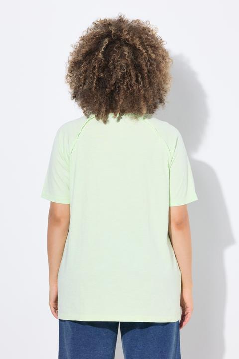 Produktbild Ulla Popken T-Shirt, Santa Monica, A-Linie, V-Ausschnitt, Halbarm (46, 48)