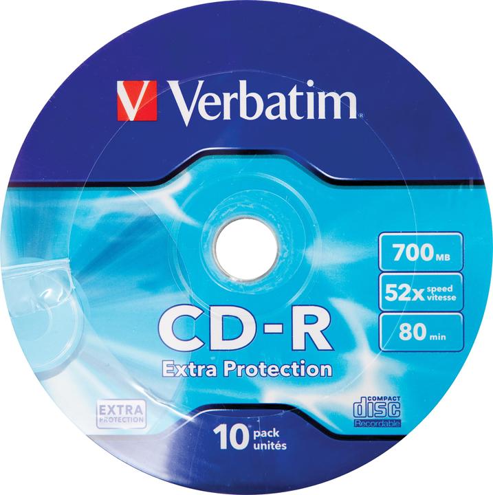 Verbatim 10 x CD-R 700MB (80 Min) 52x (10 x)