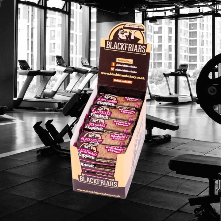 Produktbild Blackfriars Flapjacks (Apple & Raspberry, 1 Stk., 3100 g)