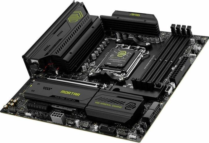 Image du produit MSI MAG B850M Mortar WiFi (AM5, AMD B850, mATX)