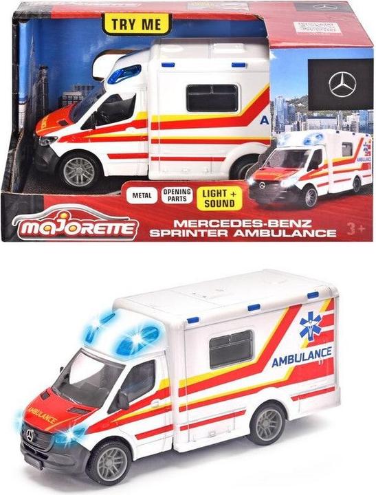 Actual product image Simba MAJORETTE Grand Mercedes Ambulance Ambulance 12.5 cm