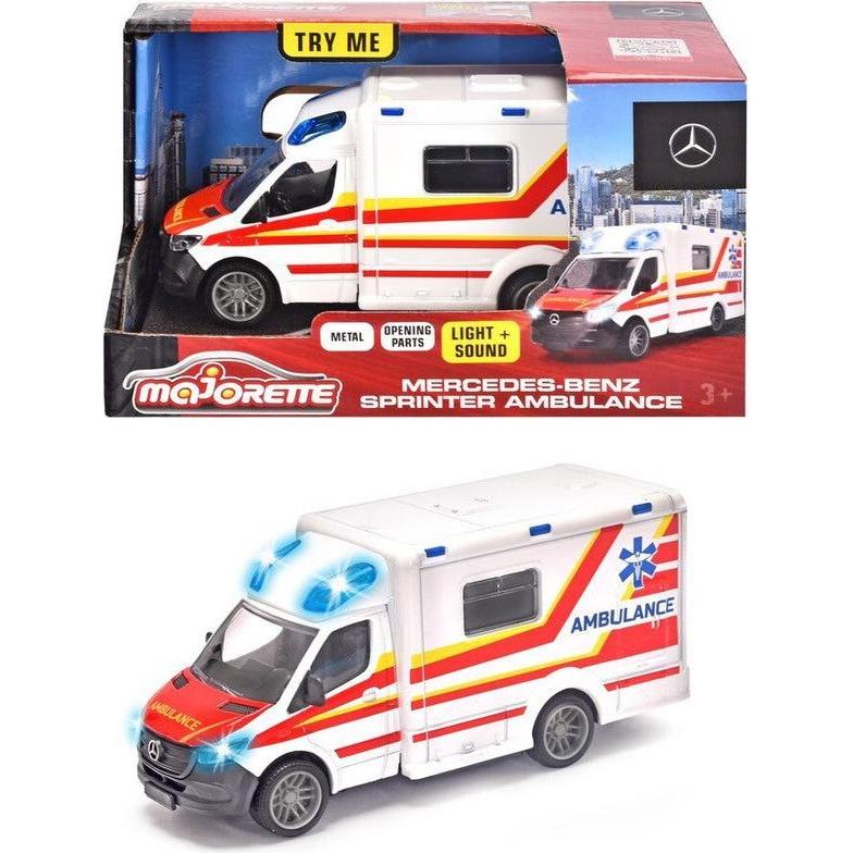 Simba MAJORETTE Grand Mercedes Krankenwagen Krankenwagen 12,5 cm