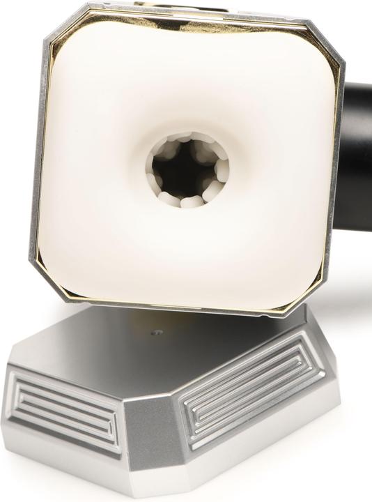 Produktbild XR Brands Thunder Stroker Saugender Masturbator Silber & Schwarz